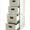 China manufacturer 4 drawer cabinet / drawer file cabinet / anti-tilt drawer cabinet