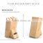 6 pcs stainless steel hollow handle kitchen knife set with wooden block stainless steel mirror kitchen knife