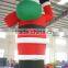 Factory price commercial customized design giant inflatable Santa Claus decoration