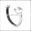 high quality hammer bangle 316l stainless steel jewelry