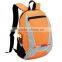 Blue and black school backpack