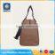 Vintage design teenager portable soft walking brown travel bag for kid