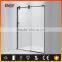 67x31x79" Chrome 304SUS Frameless 10mm tempered glass sliding shower cabin