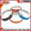 silicone wristband/wholesale silicone bracelet/glow silicone wrist band