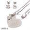 New arrival charm sweetheart engraved heart shape necklace women fashion jewelry