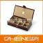 High Quality Customized Made in China PU Leather Cufflink Box