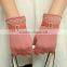 2016 5 Colors New Women Ladies Winter Warm Vintage Touch Screen Lace Gloves for Women