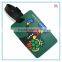 Manufacturer wholesale custom luggage tag, custom cartoon cute custom silicone rubber luggage tag
