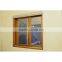 Wood Color Aluminium Sliding Glass Window