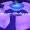 2016 hot item nightclub party and changing color bar stool /Modern Led Funny Bar Stool