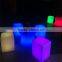 LED Glowing Cube Furniture With Light Color Change/Led Furniture Cube