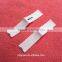 Fashionable silk screen printing logo cotton size label tags
