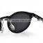 newest high quality vintage round double color carbon fiber sunglasses