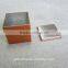 square symmetric tin box for cosmetic
