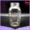 Customized 1600ml food container embossed glass mason jars