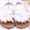 2016 Newest Plastic Flower Baby Girl Sandals