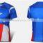 Custom made cotton polyester star red blue USA super men Short sleeve t shirt
