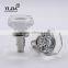 2 1/6 inch fashion furniture Victorian style glass door handles and knobs