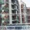 Decorative composite wooden wall cladding