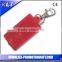 key chain with reflecter led lamp for hanging for promotion gift