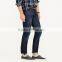Biker Jeans Blue Denim jeans pantalon (LOTK037)