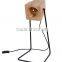 Metal Body With Wooden Lampshade Table Lamp Study Desk Lamp