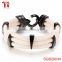 4mm genuine stingray leather men bracelet 2016 fashion accessories bracelet stingray bracelet men