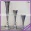 metal silver wedding decoration vase in different sizes