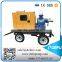 trailer mounted water pump with control panel and mechanical seal