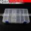 SWH1205 Top quality Transparent plastic fishing tackle box