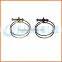 chuanghe high double bolts hose clamps