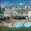  customized pvc coated paint temporary chain link fence black/Chain Link Fence