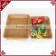 Supermarket Plastic Basket For Vegetable & Fruit Rack Storage Basket