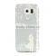 Soft TPU Back Cover for Samsung S6, IMD Printing Transparent Phone Case For Galaxy S6