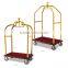 Airport Luggage Trolley Made in Metal with Two or Four Wheels
