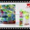 factory supply eco-freindly transparent bubble gun with light