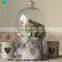 centerpiece candle holder Glass Jar With Print Candle Holders