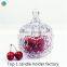 crystal food pot fruit jar