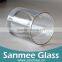 185ml,6.5oz Transparent High Quality Gold Rim Coffee Glass Cup