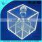 Custom made all kinds of size acrylic sugar box,clear plexiglass storage box