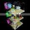 KM-VP54 Acrylic hamster cage with light,clear hamster box,customized clear acrylic pets container