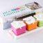new design hot selling plastic cruet set