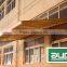 No-cassette retractable waterproof awning (manual)