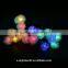 2016 new popular 4.8m 20Led Chuzzle Solar Fairy String Lights for Outdoor Gardens Christmas Party