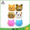 Promotional Children silicone coin bag, lovely silicone coin wallet