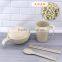New Environmental Protection Bowl and Cup Set by Wheat Straw
