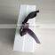 Magnetic flap box with ribbon design /magnetic box