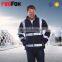 reflective softshell men jacket with reflective tape
