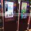 elo interactive window and android dual os touch screen kiosk totem lcd display