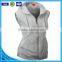 OEM new design cotton plain wholesale sleeveless hoodie women vest with pocket